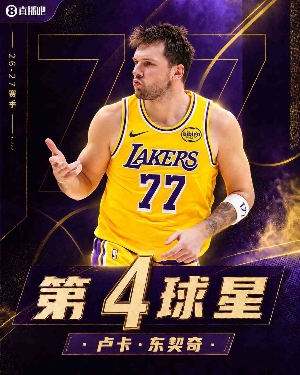 『吧友评选』NBA新赛季No.4球星：卢卡·东契奇